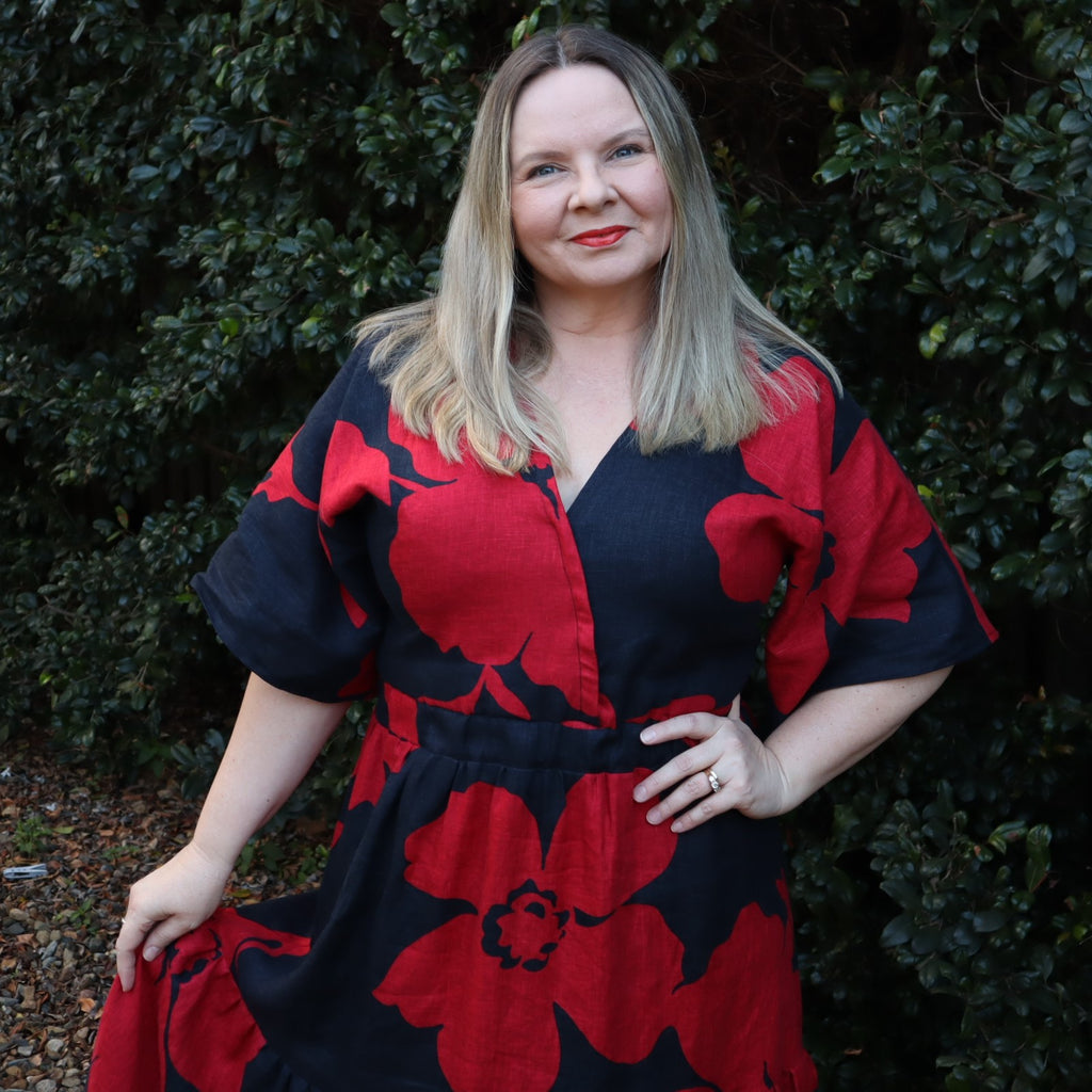 Friday Pattern Co. Hack: 'Saguaro' and 'Davenport' in 'Unforgettable' Linen